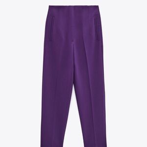 Zara Deep Purple Trousers